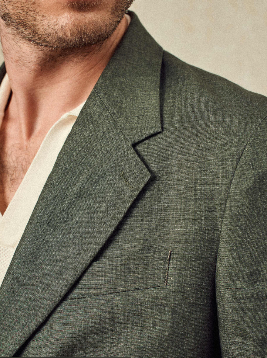 Veste de costume Alois - Khaki