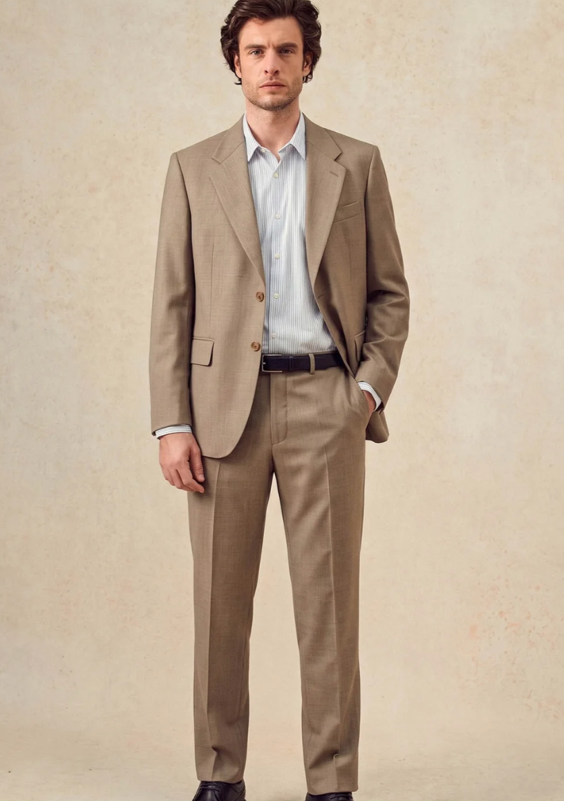 Veste de costume Alois - Seigle