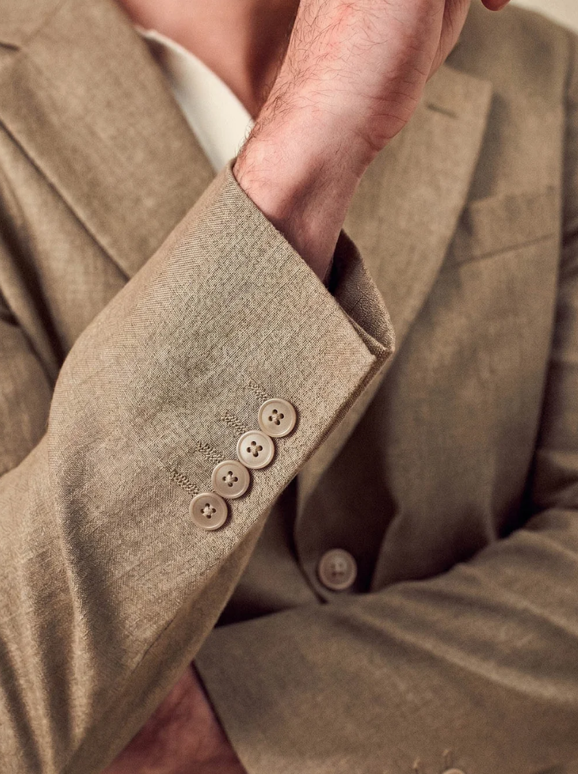 Veste de costume Alois - Seigle