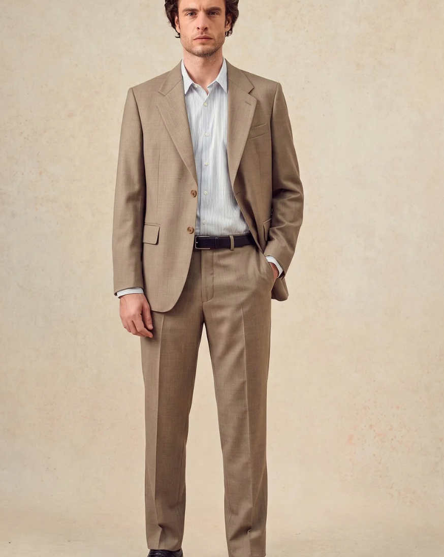 Veste de costume Alois - Seigle