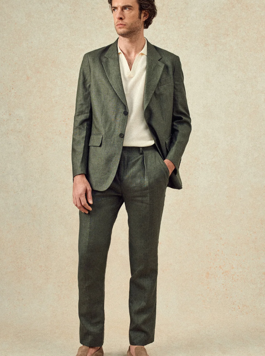 Pantalon de costume Laslo - Khaki