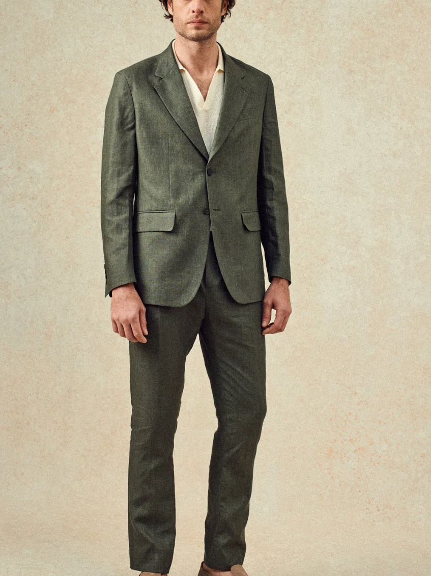 Pantalon de costume Laslo - Khaki