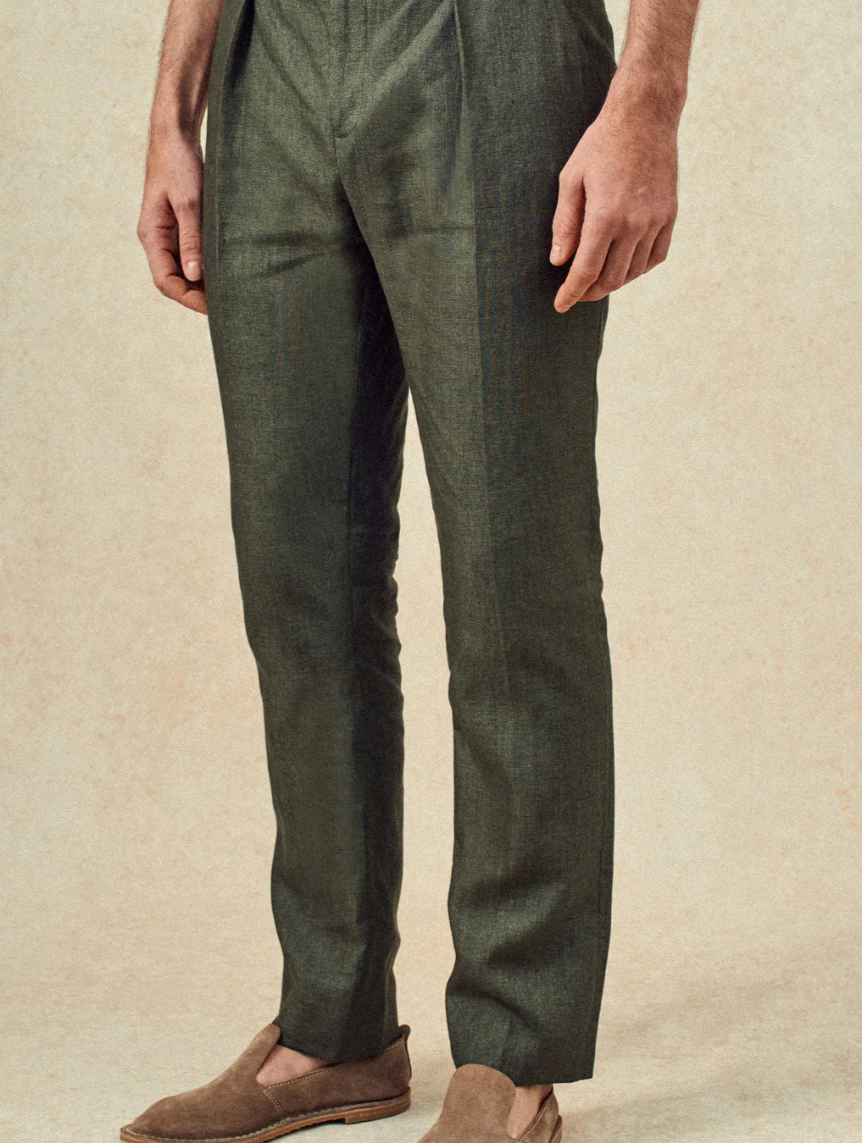 Pantalon de costume Laslo - Khaki