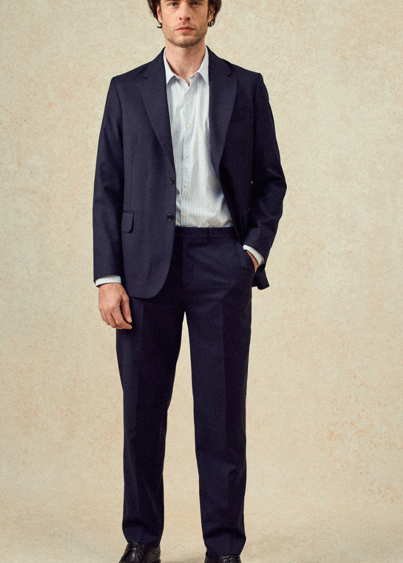 Pantalon de costume Clark - Navy