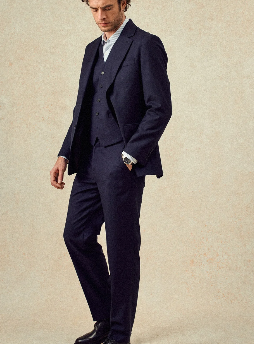 Pantalon de costume Clark - Navy