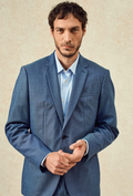 Veste de costume Gekko - Blue Melanged