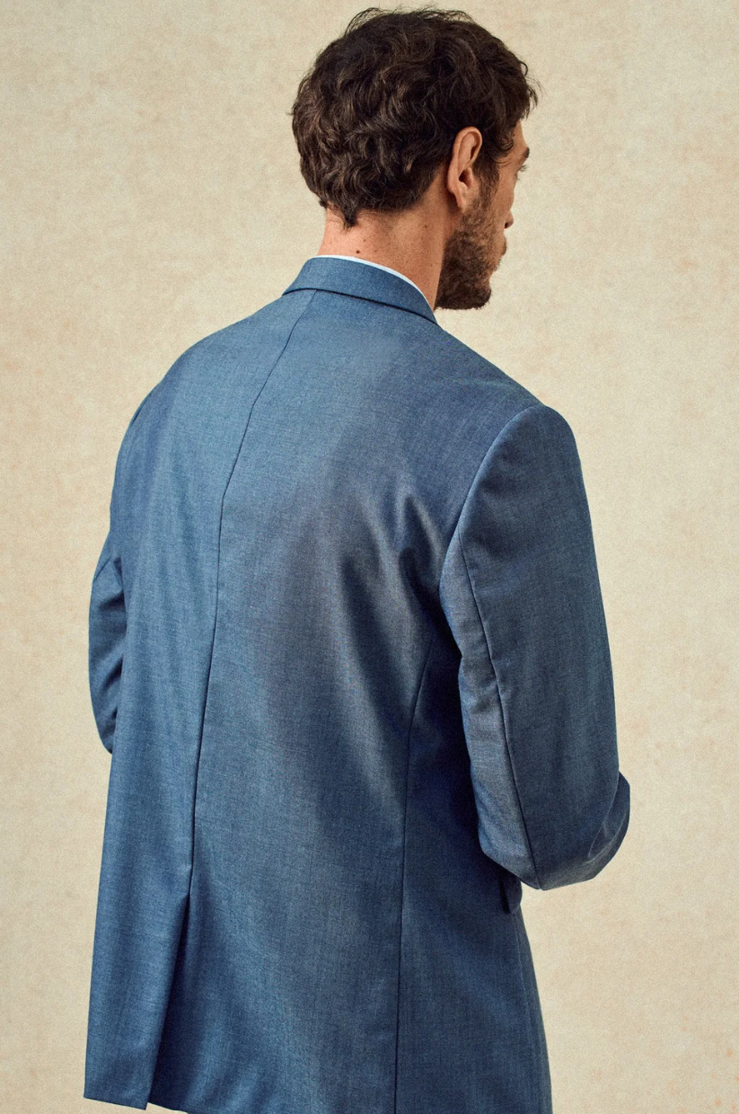 Veste de costume Gekko - Blue Melanged